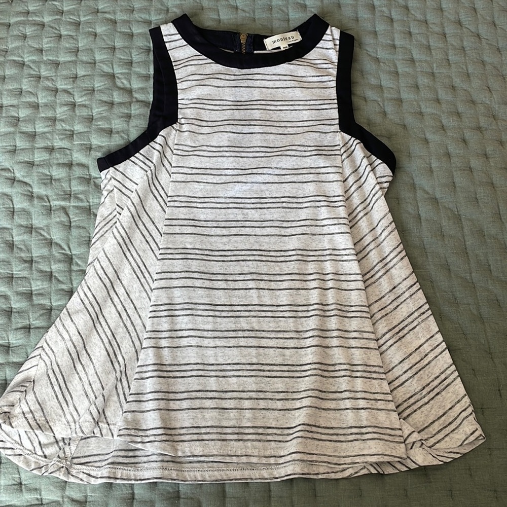 Black, white Monteau top, s